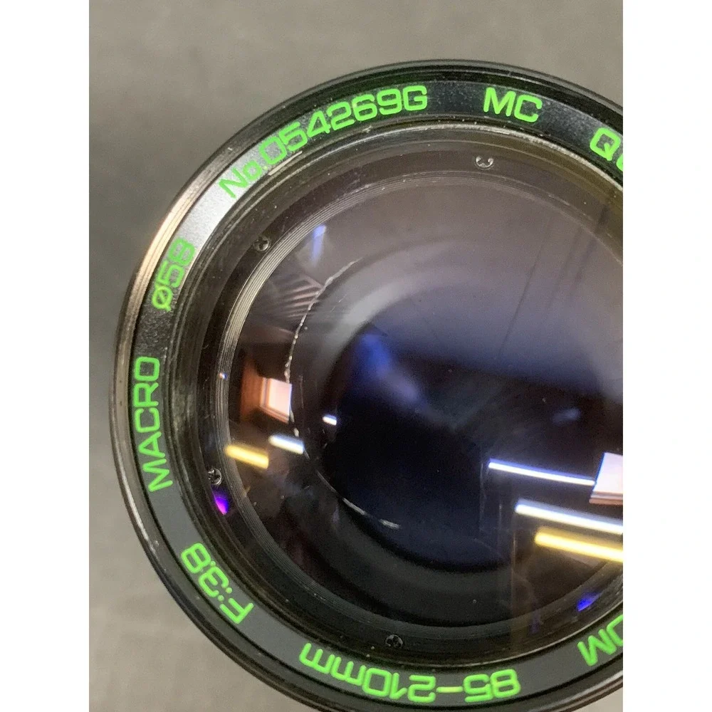Quantaray 85-210mm f/3.8 FD-Mount Manual Focus Zoom Lens Macro W/ Pro 58mm UV